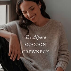 Jenni Kayne Alpaca Cocoon Crewneck